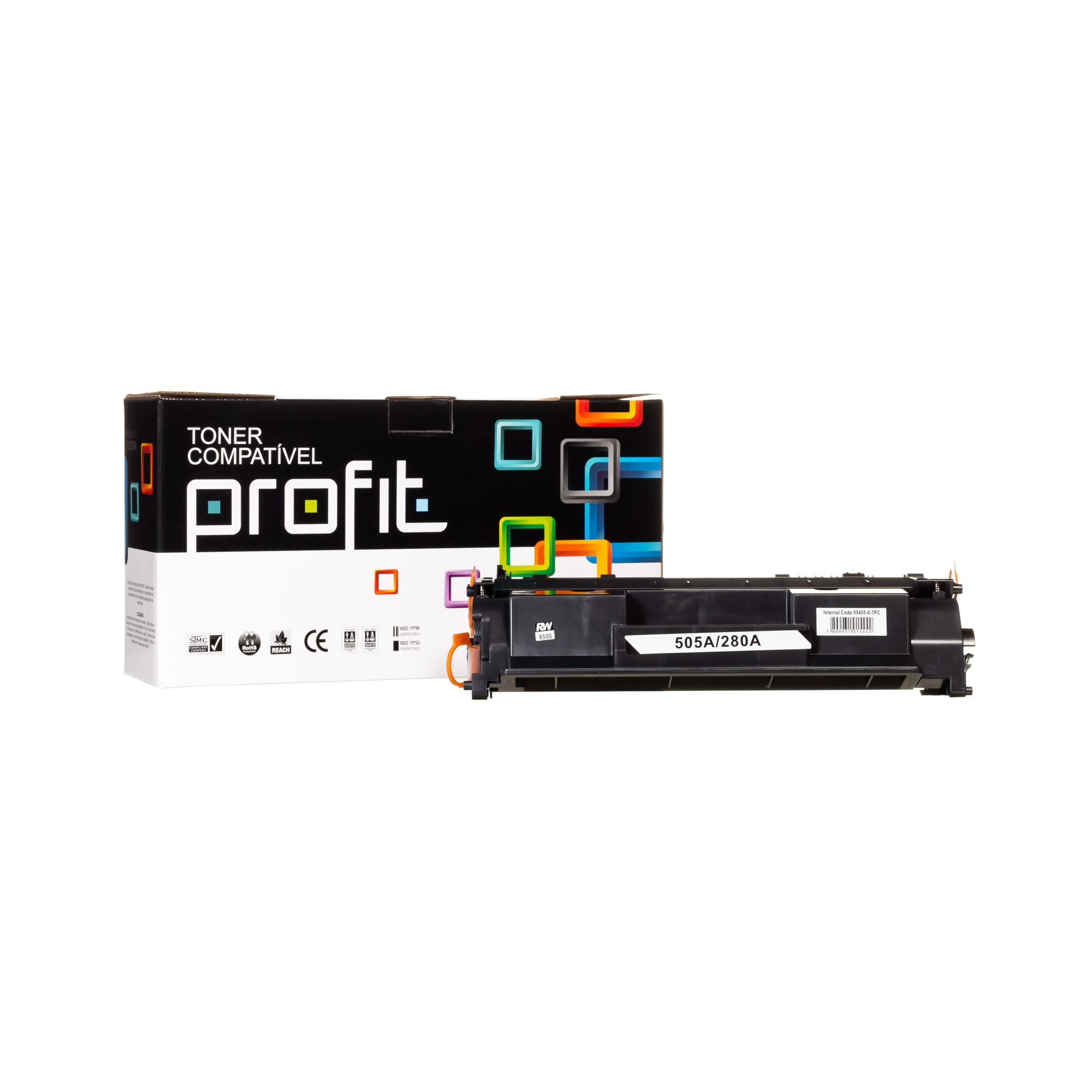 CART TONER HP PRO400 | M401DN | M425DN | CF280A | CE505A - IKT - (2,7K) COMPATÍVEL PROFIT