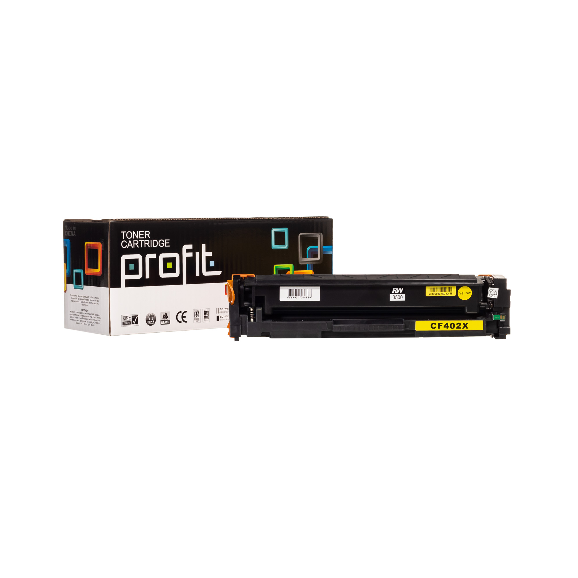 CART TONER HP CF402X - RTC - (2,3K) AMAR COMPATÍVEL PROFIT