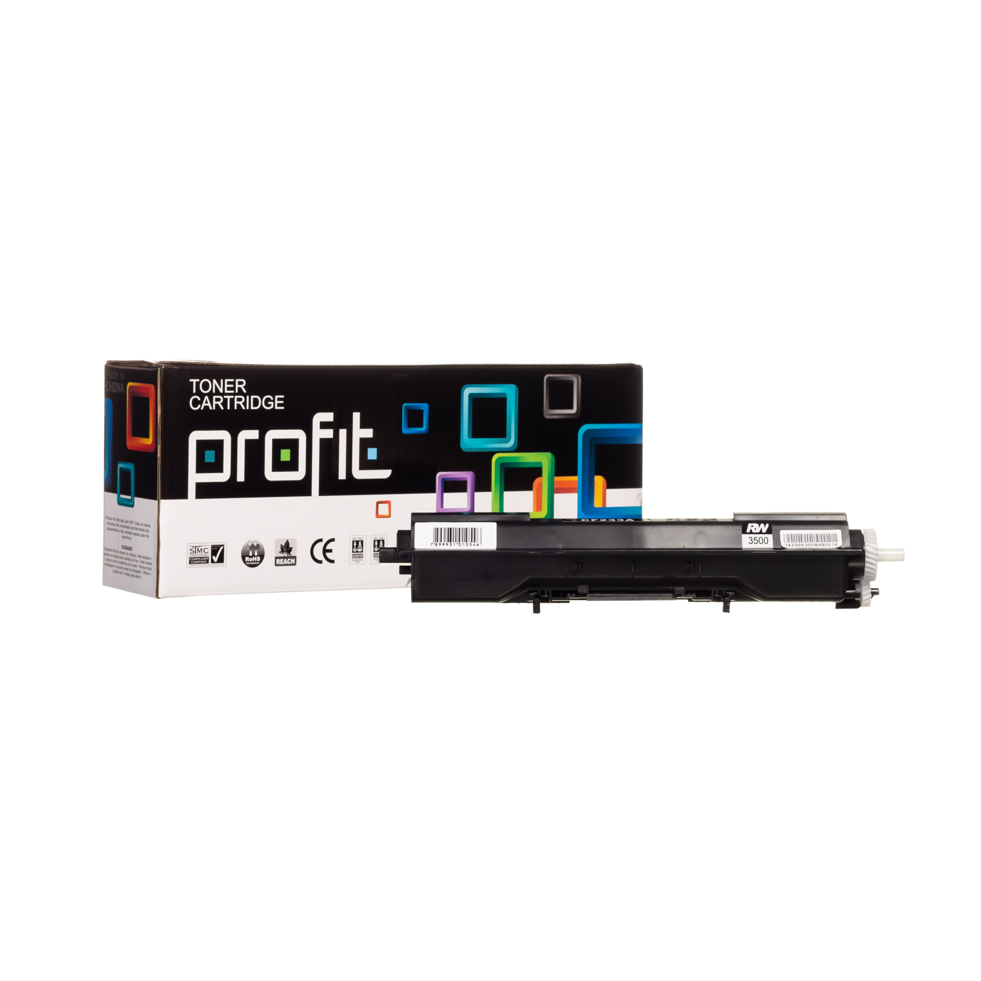 CART TONER HP M106 | M134A | CF233A - RTC - (2,3K) COMPATÍVEL PROFIT