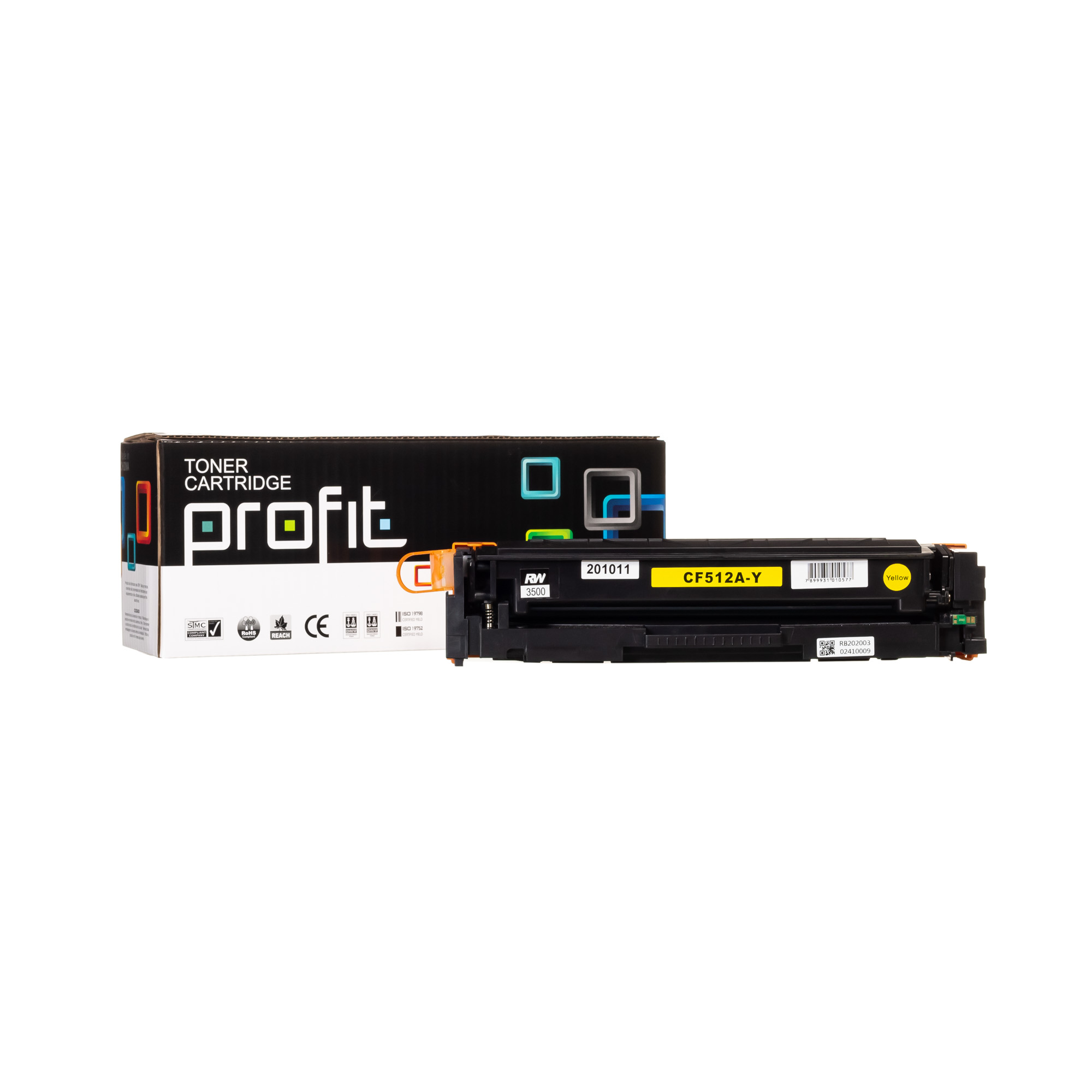 CART TONER HP CF512A | M154 | M180N | M181FW - STA - (0,9K) AMAR COMPATÍVEL PROFIT