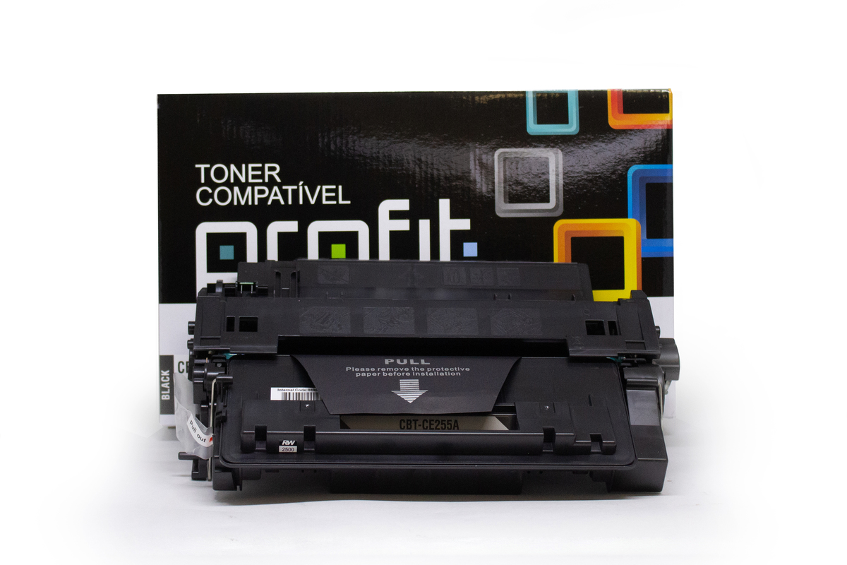 CART TONER HP3015 | 3015DN | CE255A | 55A - IKT - (6K) COMPATÍVEL PROFIT